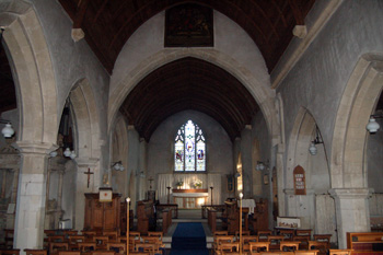 The interior looking east January 2011